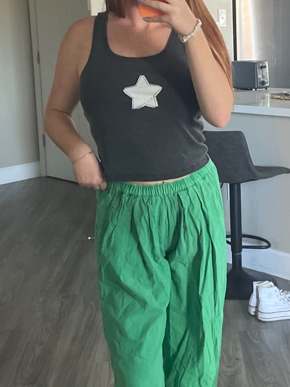 Free people cropped tank